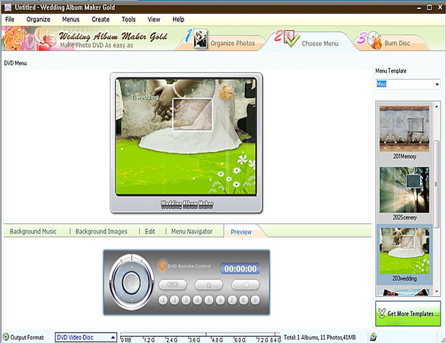 Congratulations! Installation Wedding Album Maker Gold successful!